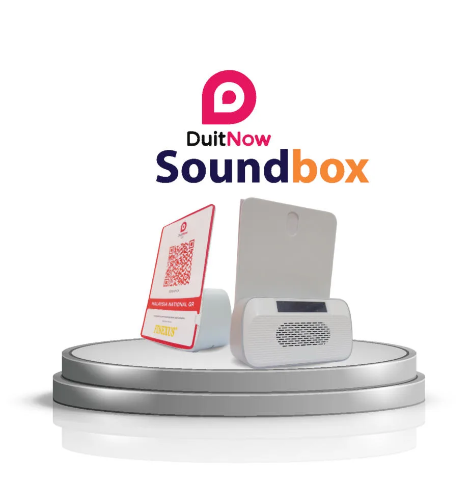 Laman Utama Soundbox QR Code DuitNow